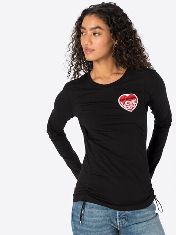 Love Moschino Shirt 'MAGLIETTA' in Schwarz: predná strana