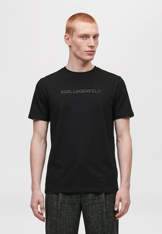 Maglietta di Karl Lagerfeld in nero: frontale