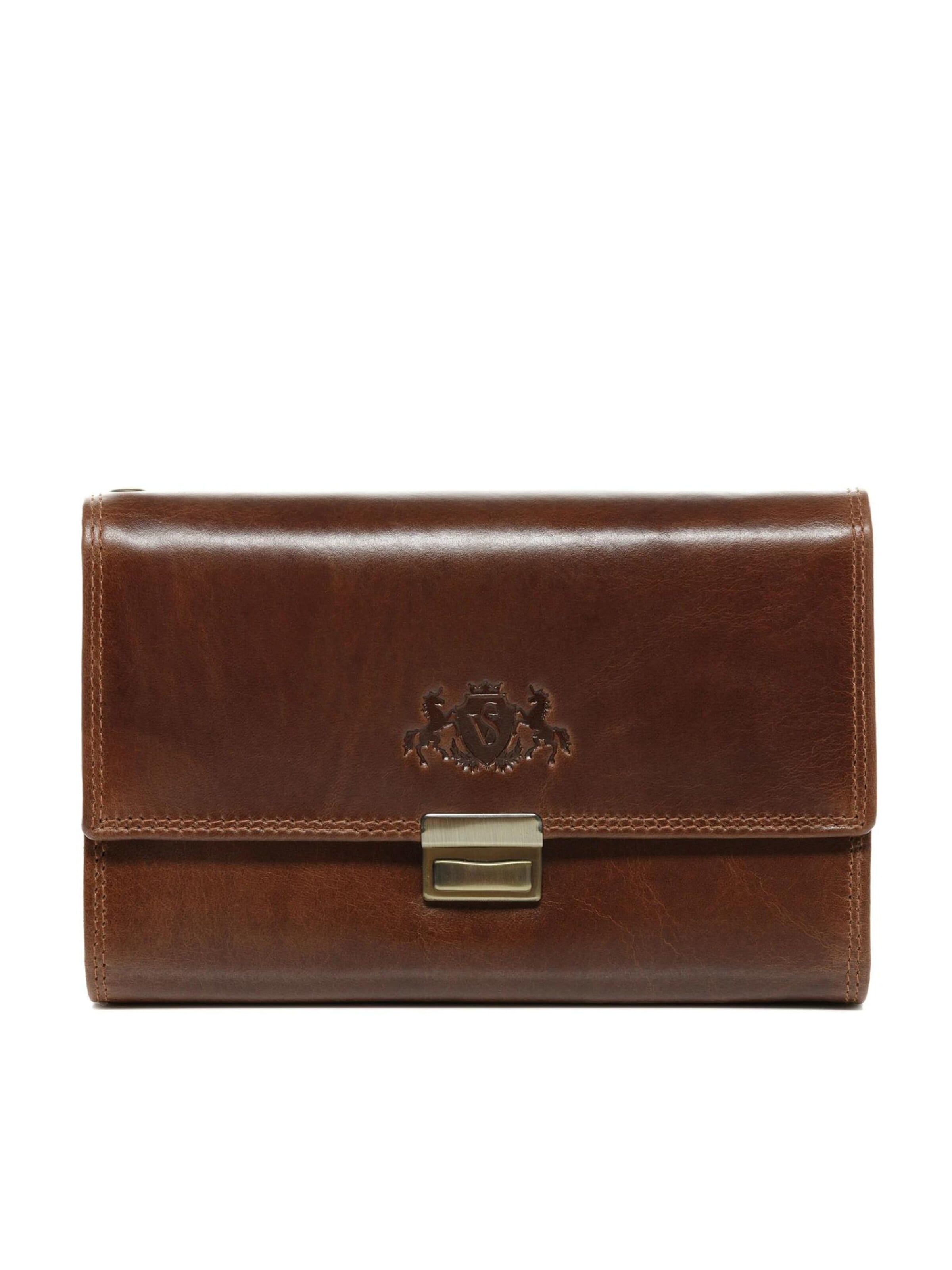 SID & VAIN Fanny Pack 'Kellner-Geldbörse & Holster ABERDEEN' in Brown