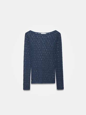Maglietta di Dilvin in blu: frontale