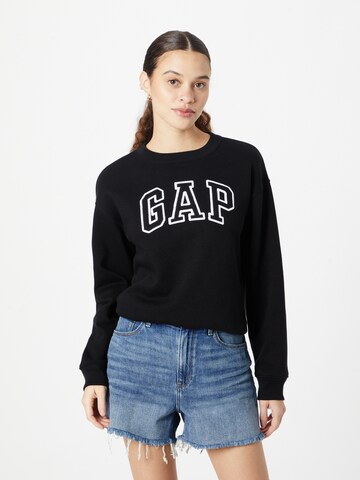 GAP Суичър 'HERITAGE' в черно: отпред