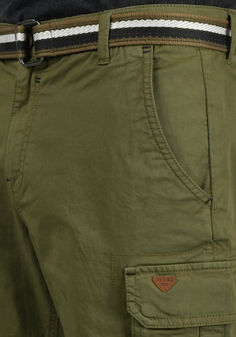 BLEND Regular Cargo Pants 'Brian' in Green