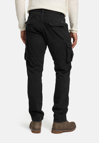 Regular Jeans cargo 'INPascan' INDICODE JEANS en noir
