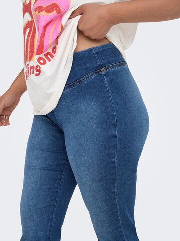 Flared Jeggings 'CARRoyal' di ONLY Carmakoma in blu