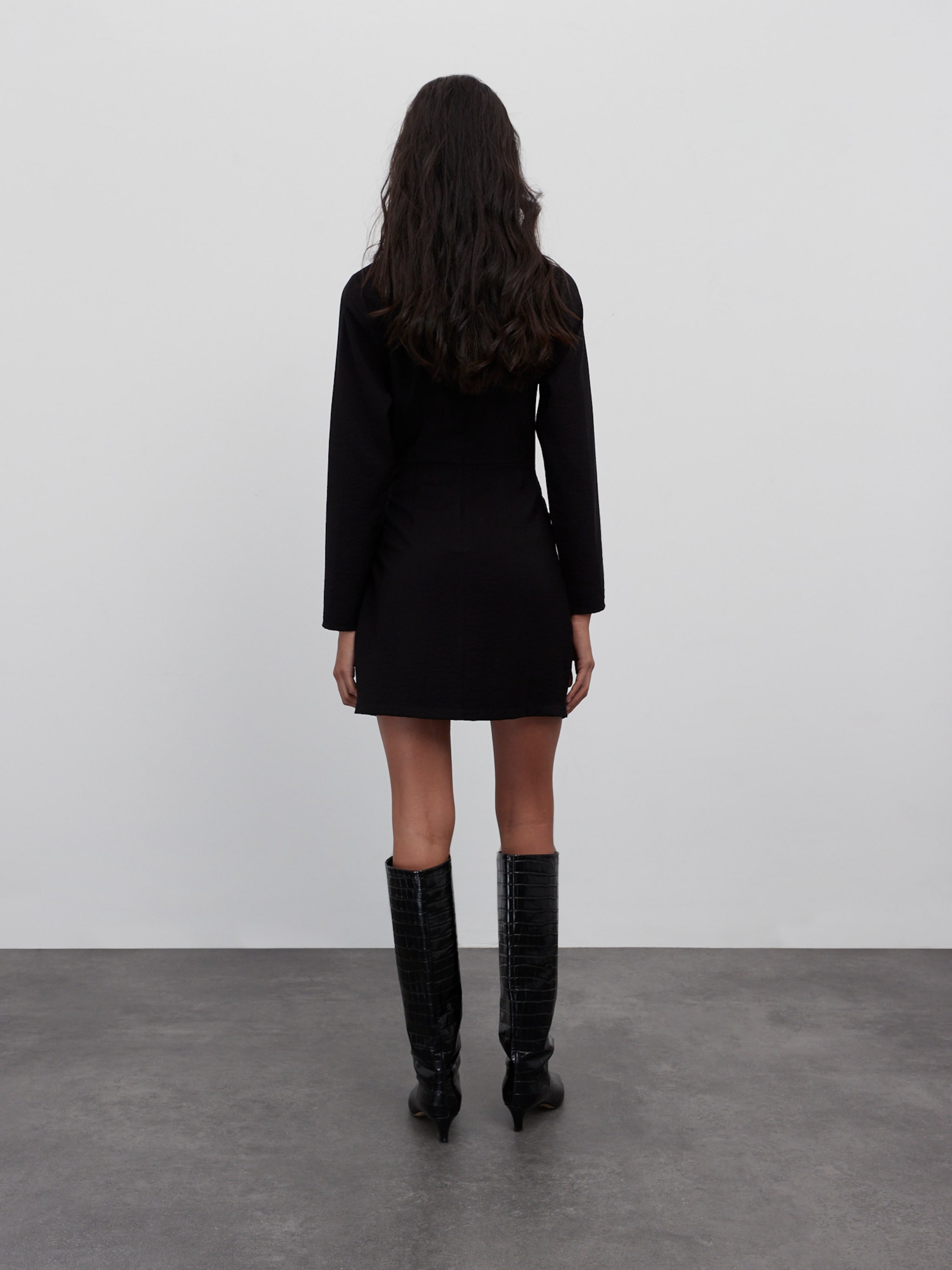 EDITED Producten Jurk 'Berenice' Zwart