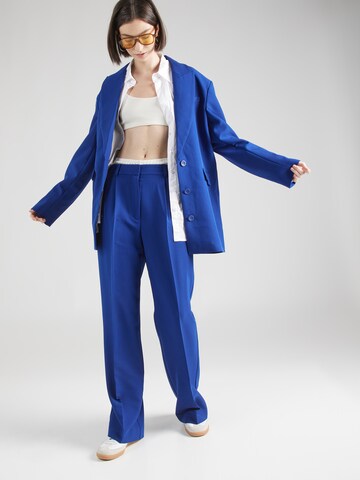 Karo Kauer Wide leg Pantalon in Blauw