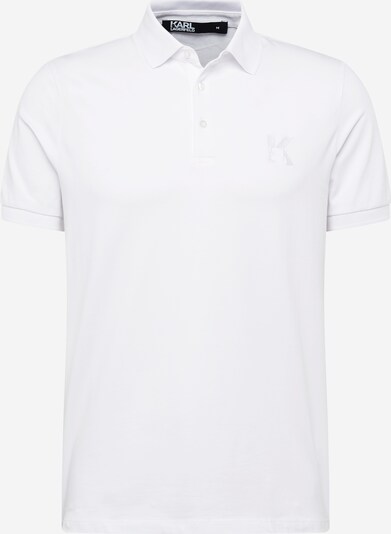 Karl Lagerfeld Μπλουζάκι σε ανοικτό γκρι / λευκό, Άποψη προϊόντος