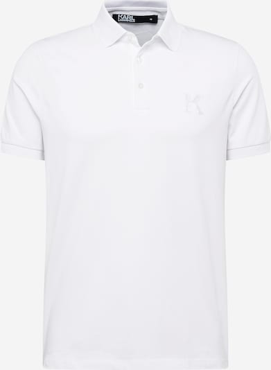 Karl Lagerfeld Camiseta en gris claro / blanco, Vista del producto