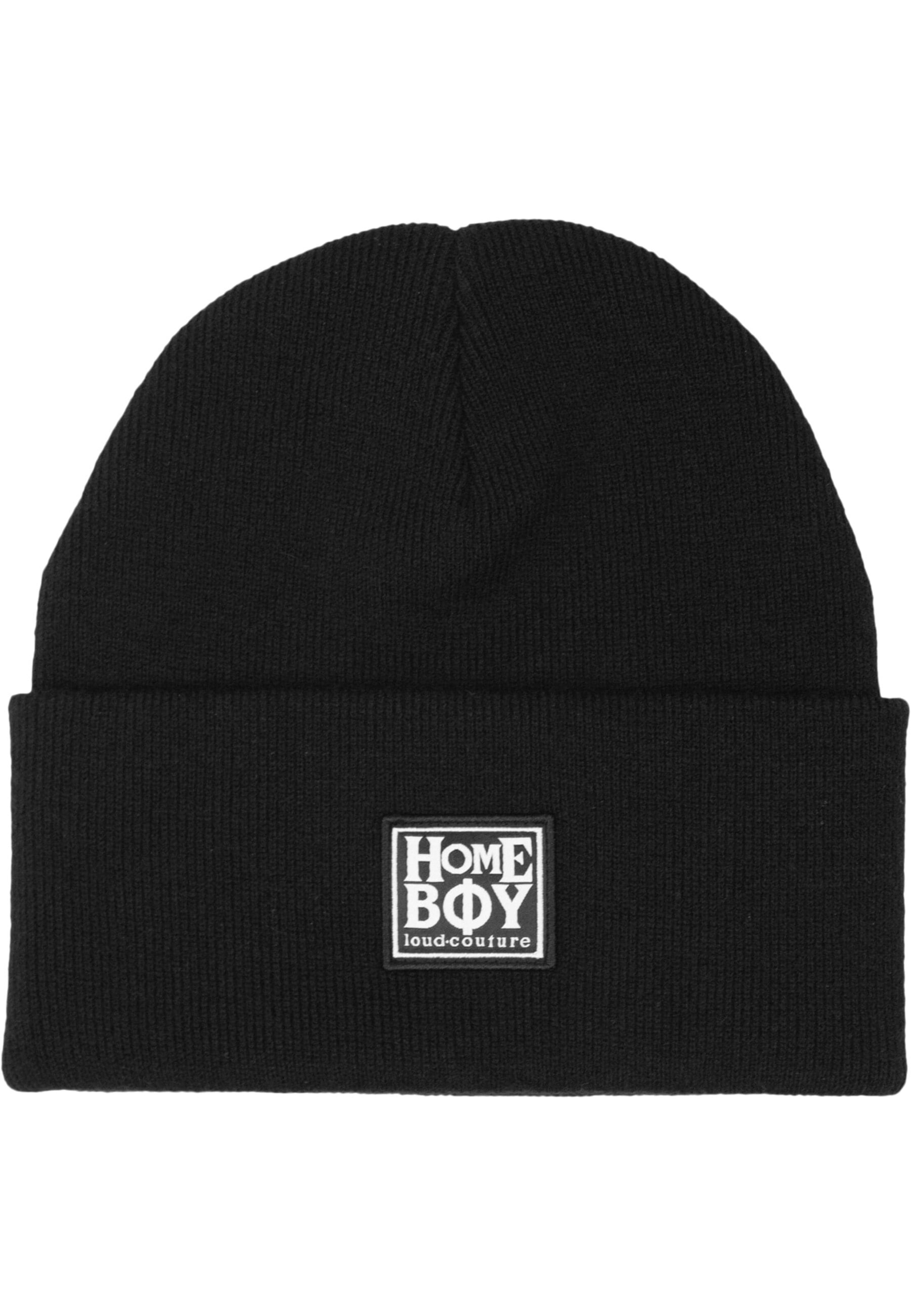 Bonnet 'Baldy' HOMEBOY en noir : devant
