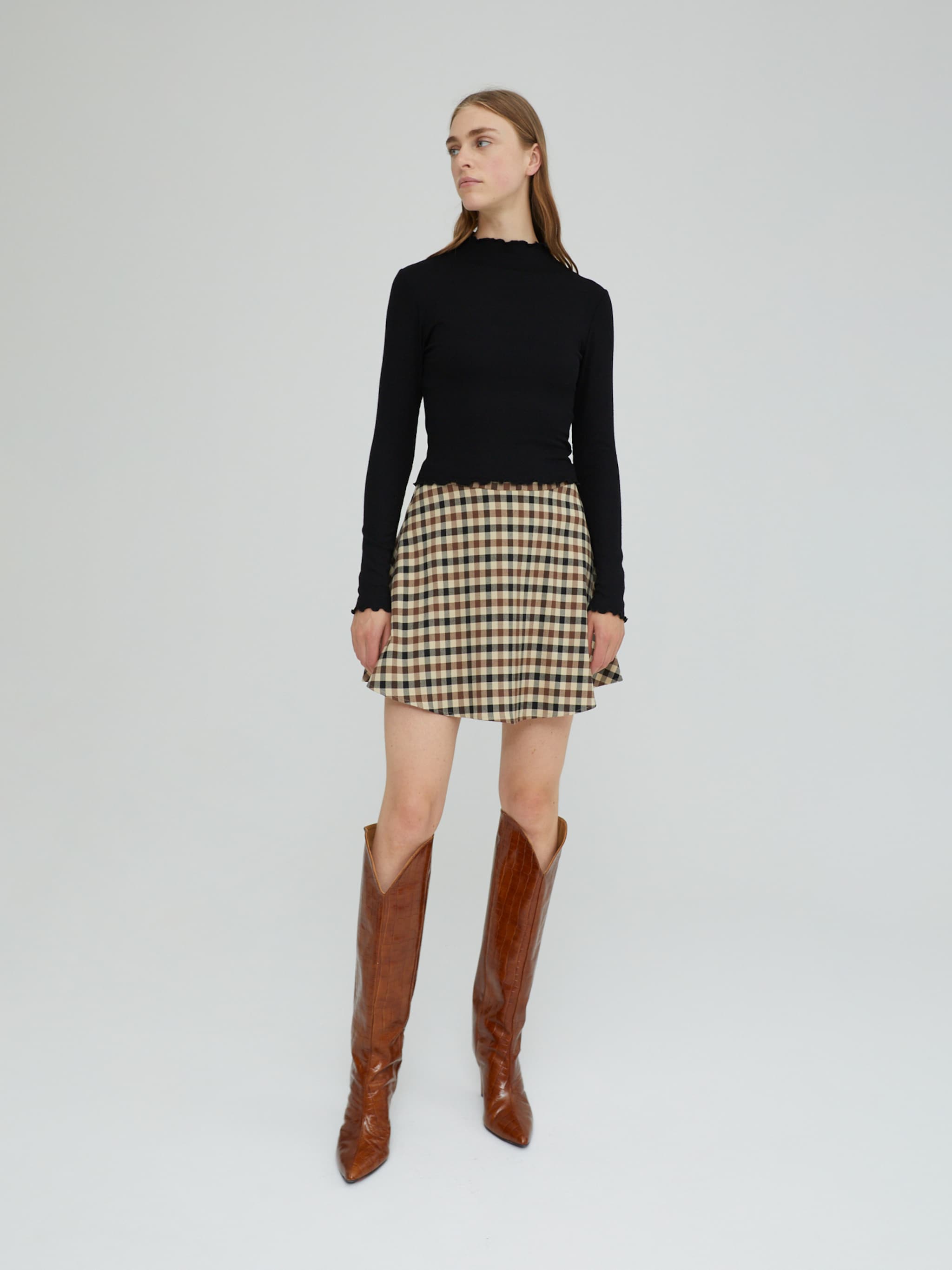 EDITED Producten Shirt 'Daniela' Zwart