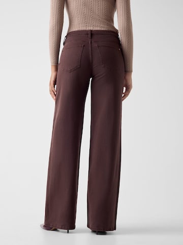 GUESS Wide leg Jeans in Brown