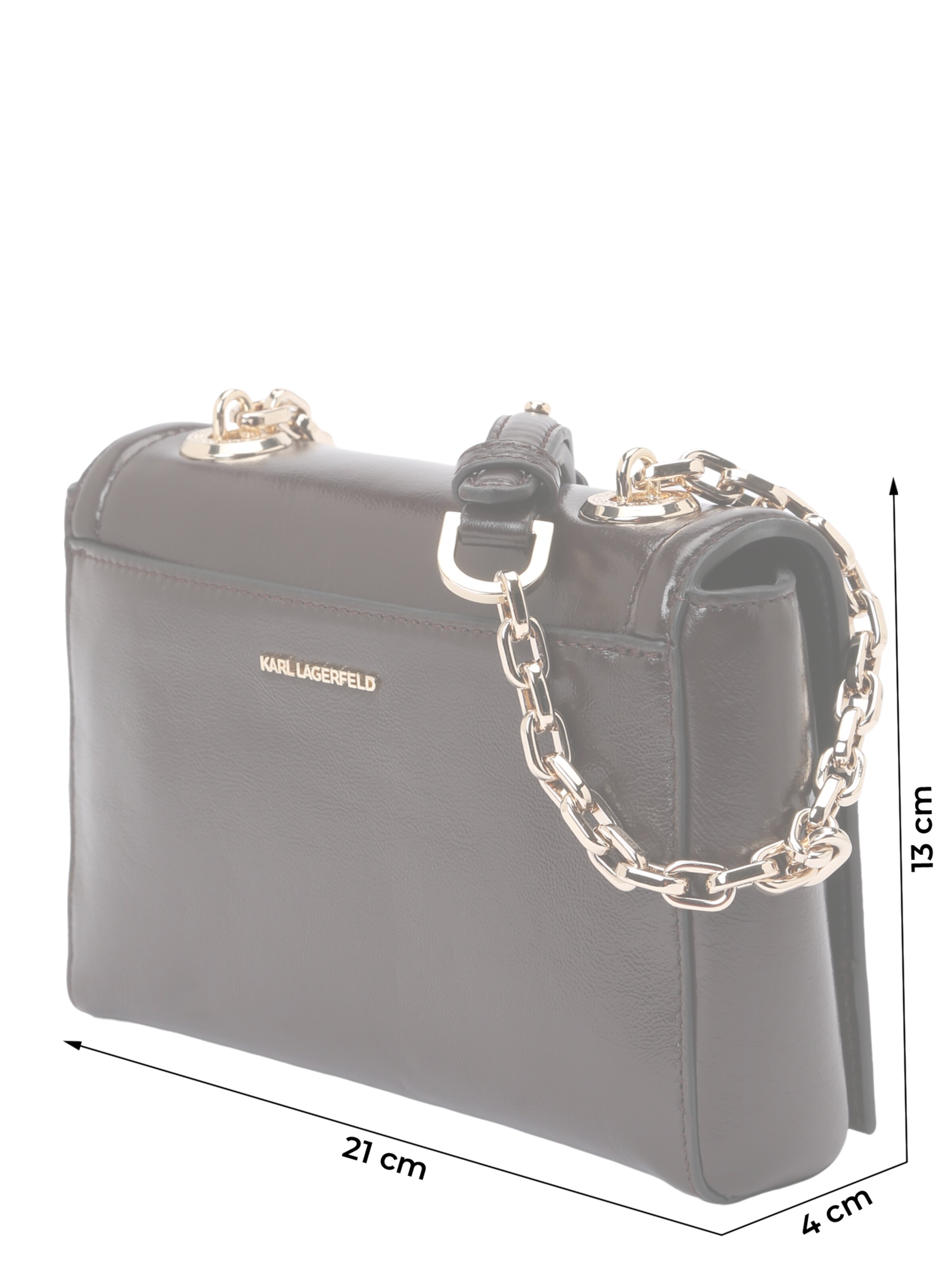 Karl Lagerfeld Õlakott, värv pruun