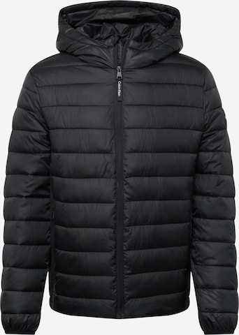 Calvin Klein Between-Season Jacket in Black: front