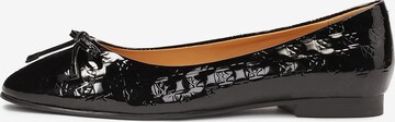 Kazar Ballet Flats in Black: front