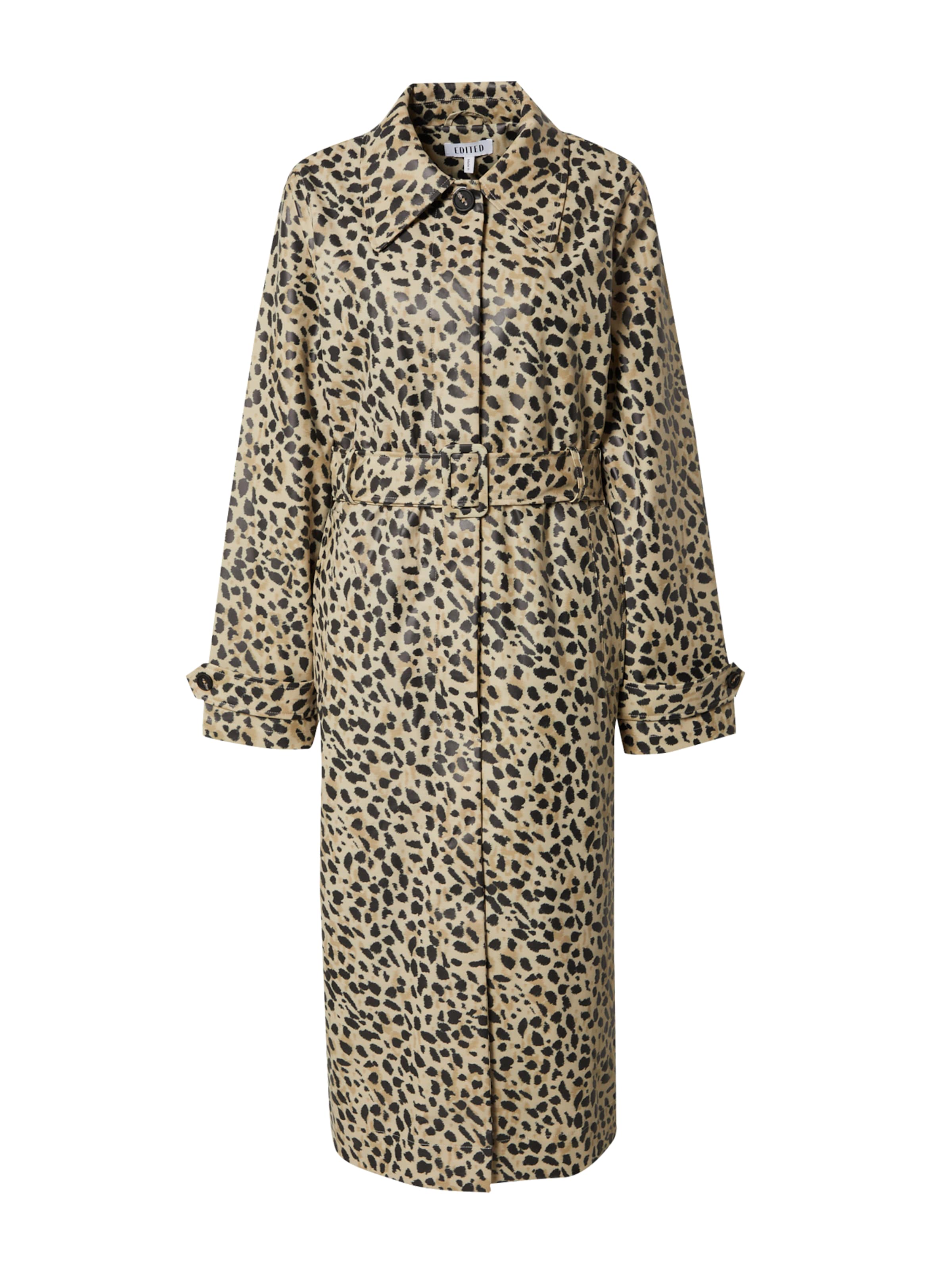 EDITED Between-Seasons Coat 'Minna' in Brown: front