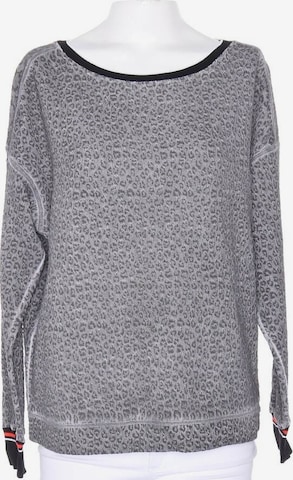 Marc Cain Sweatshirt & Zip-Up Hoodie in M in Grey: front