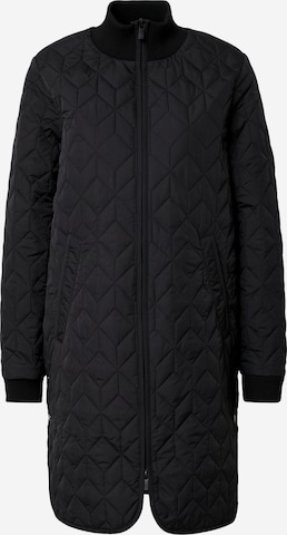ILSE JACOBSEN Between-Seasons Coat in Black: front
