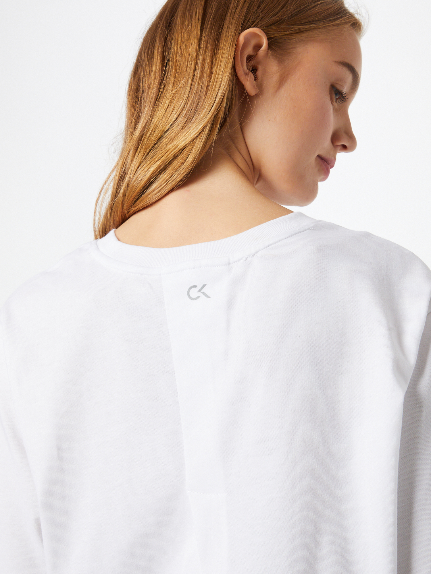 Calvin Klein Performance Sportshirt in Weiß 