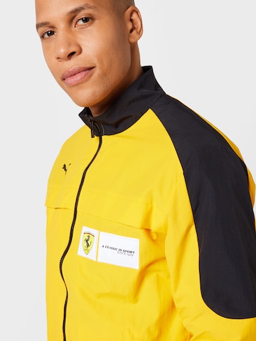 Veste mi-saison PUMA en jaune