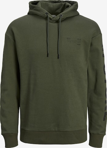 JACK & JONES Sweatshirt 'Mono' in Groen: voorkant