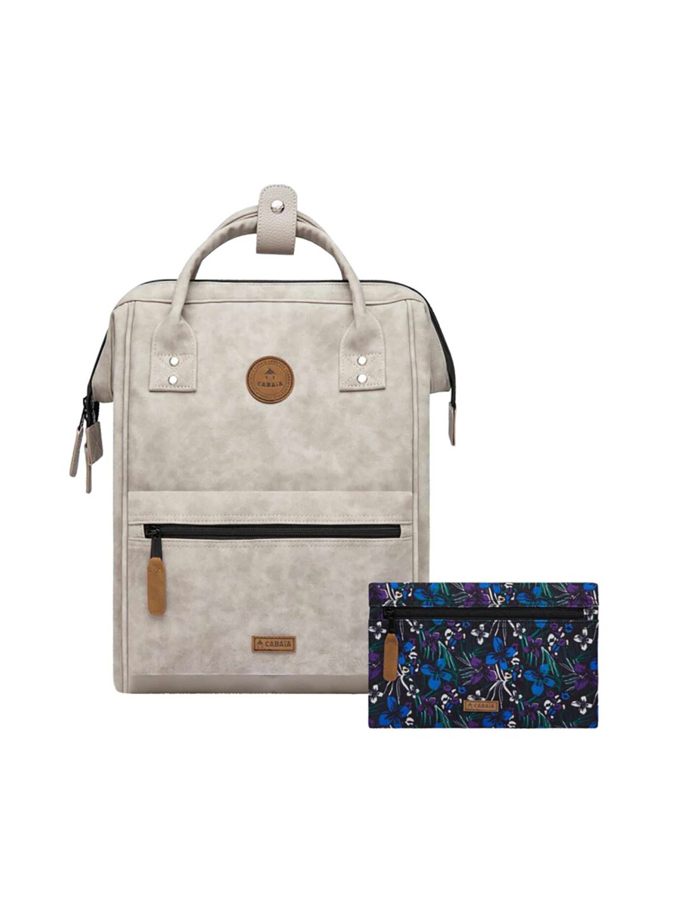 Cabaia Rucksack 'Reims M'‌‌ in Beige: Vorderseite