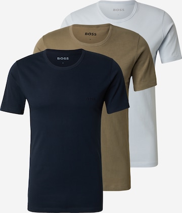 BOSS Unterhemd in Blau: Vorderseite