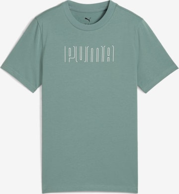 PUMA Shirt in Green: front