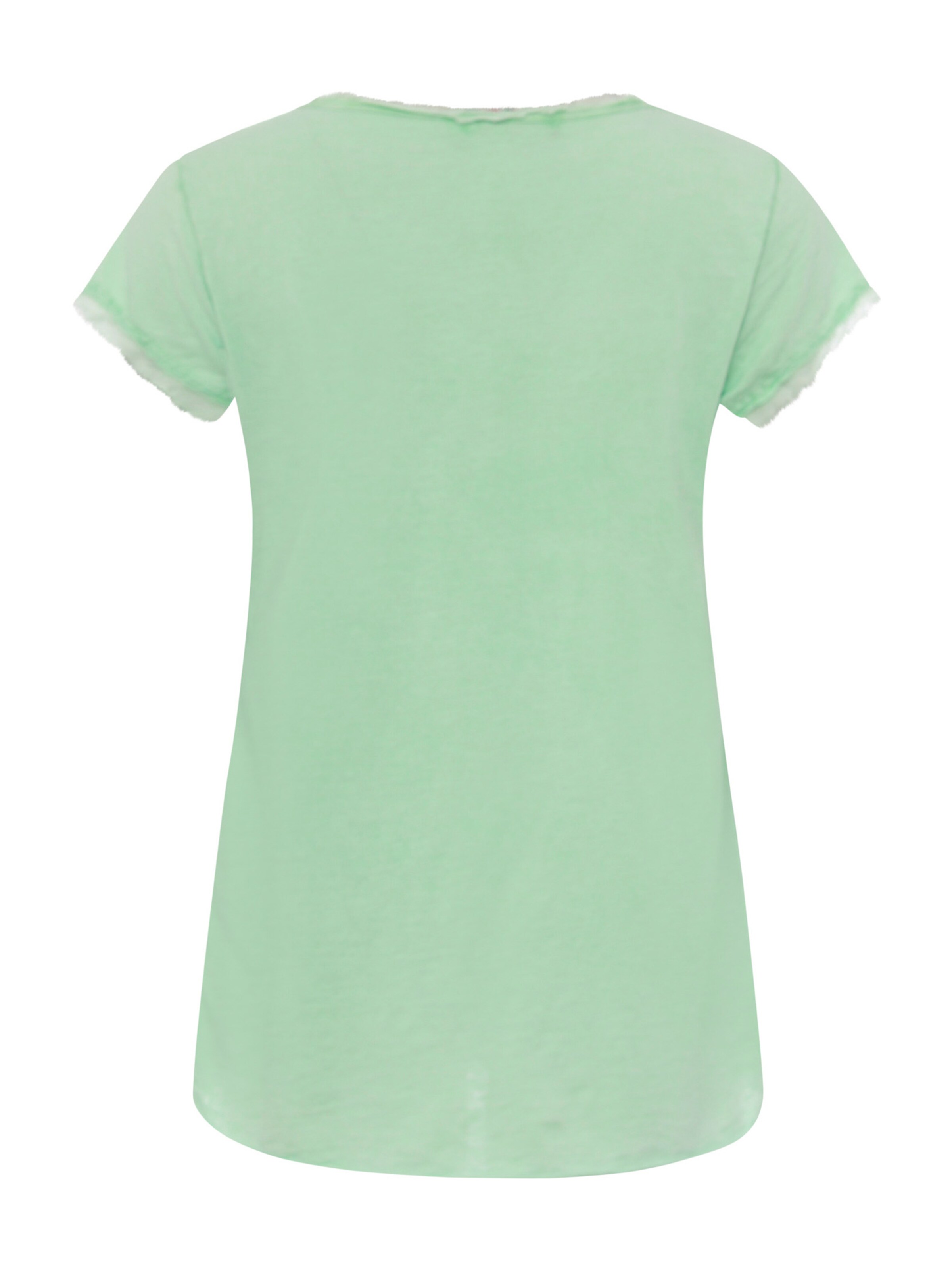 Zwillingsherz Футболка 'Positive Mind' в Зеленый