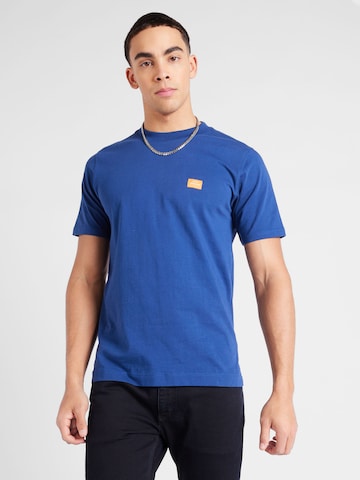 MADS NORGAARD COPENHAGEN Тениска в синьо: отпред