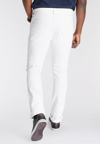 DELMAO Slimfit Jeans in Weiß