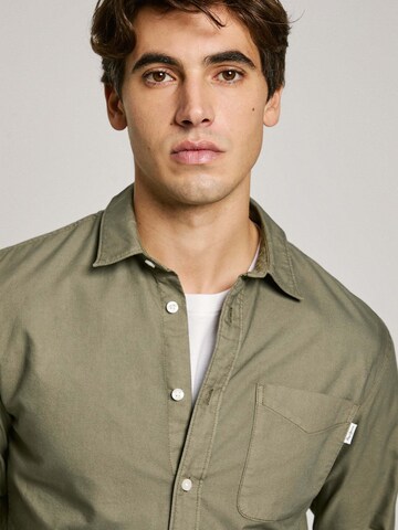 Pepe Jeans Regular fit Overhemd in Groen