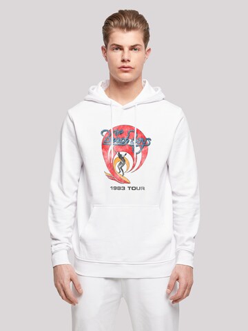 Sweat-shirt F4NT4STIC en blanc : devant
