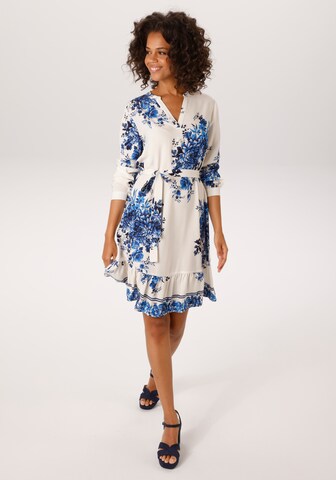 Aniston CASUAL Kleid in Weiß