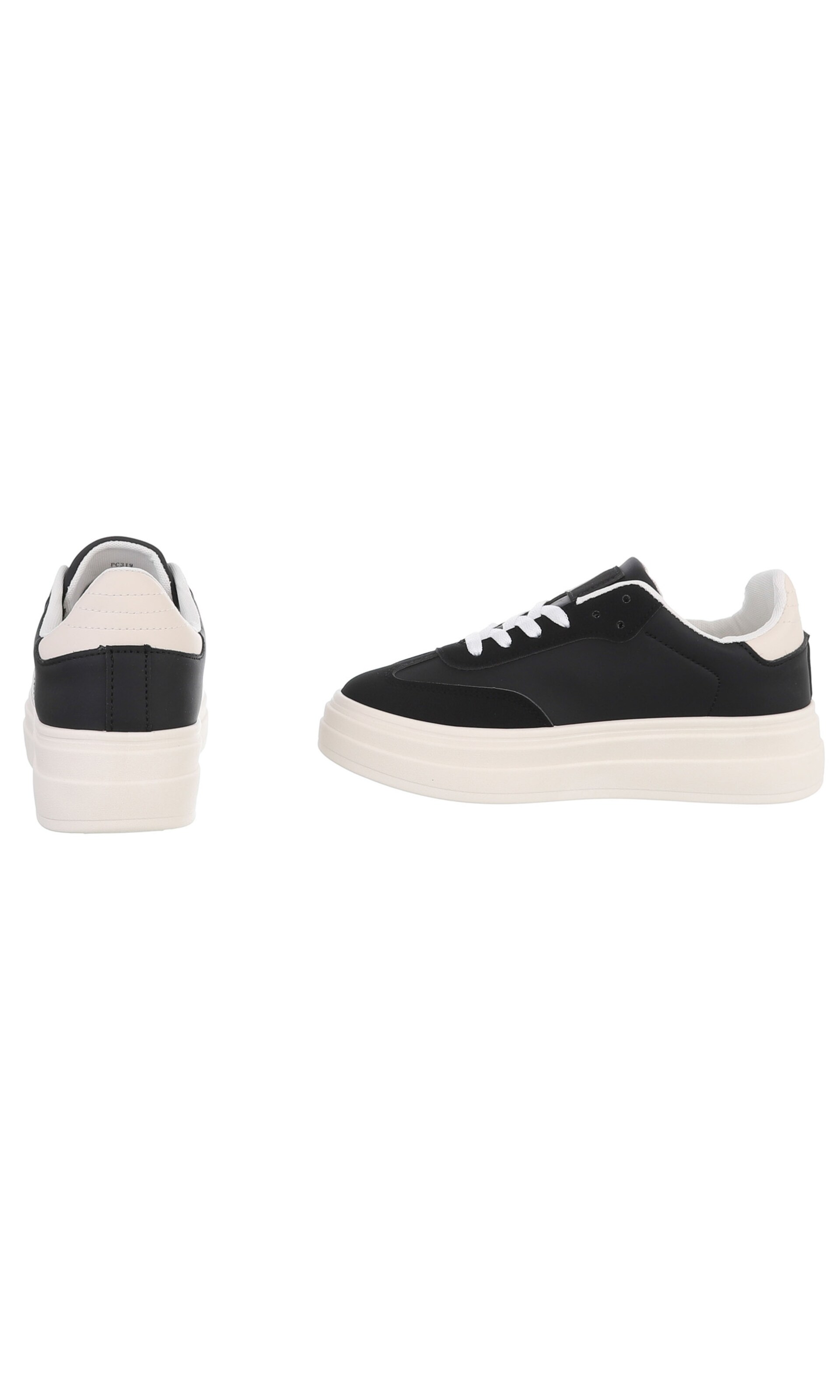 Ital-Design Sneaker in Schwarz