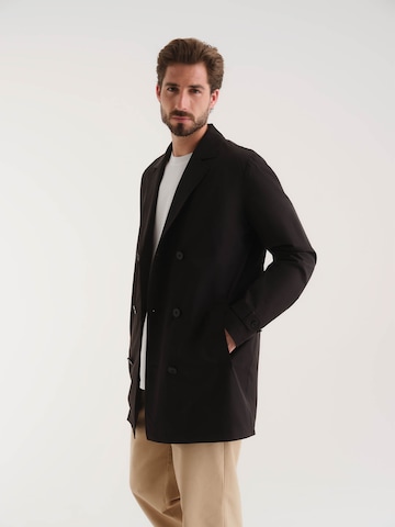 ABOUT YOU x Kevin Trapp Between-Seasons Coat 'Rafael' in Black