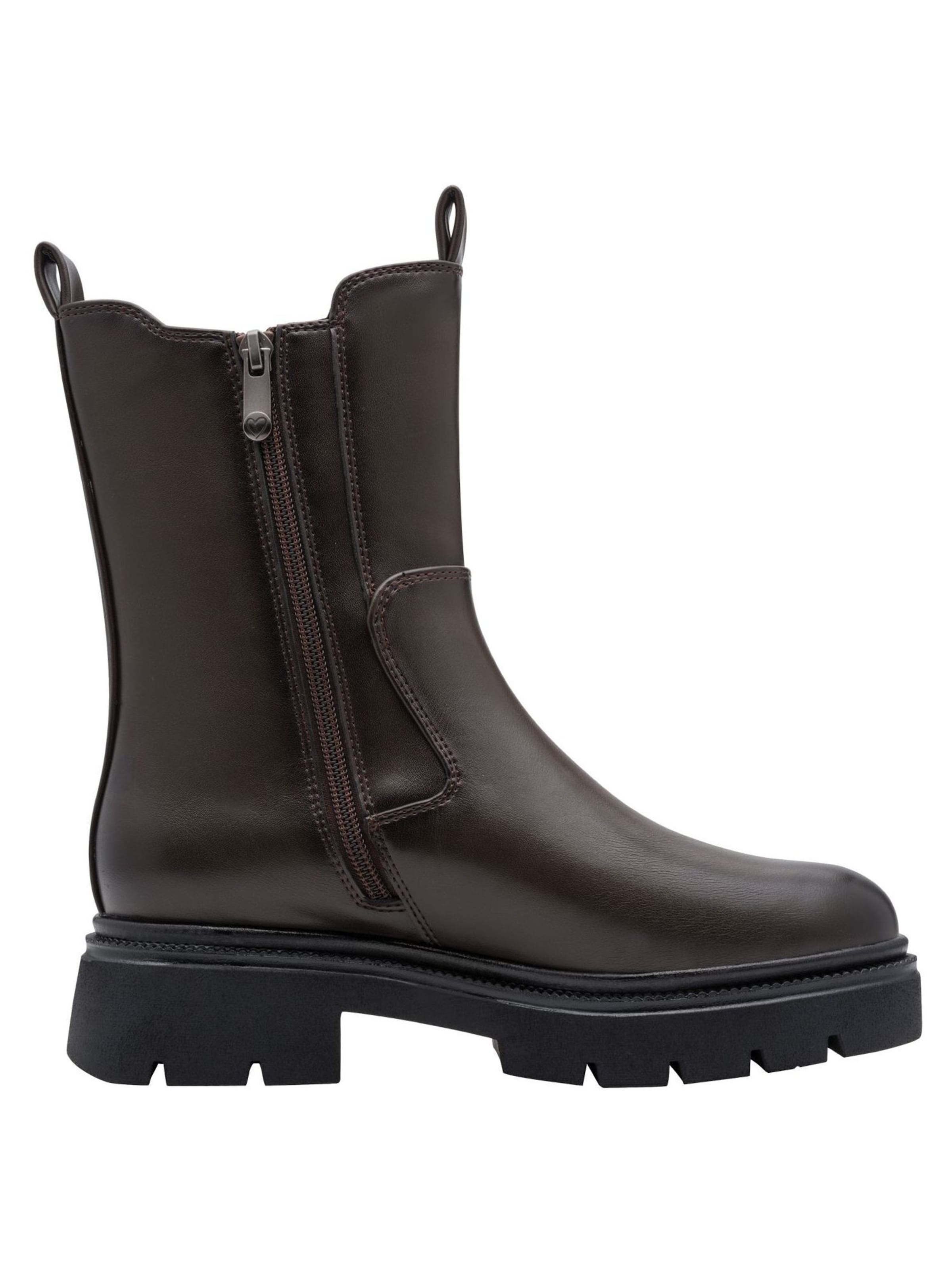MARCO TOZZI Chelsea boots in Bruin