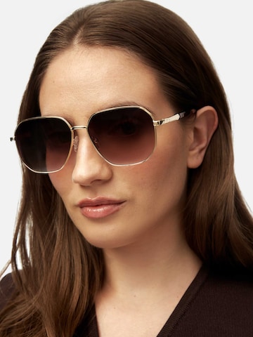 L37 HANDMADE SHOES Solbriller 'GAMMA' i guld