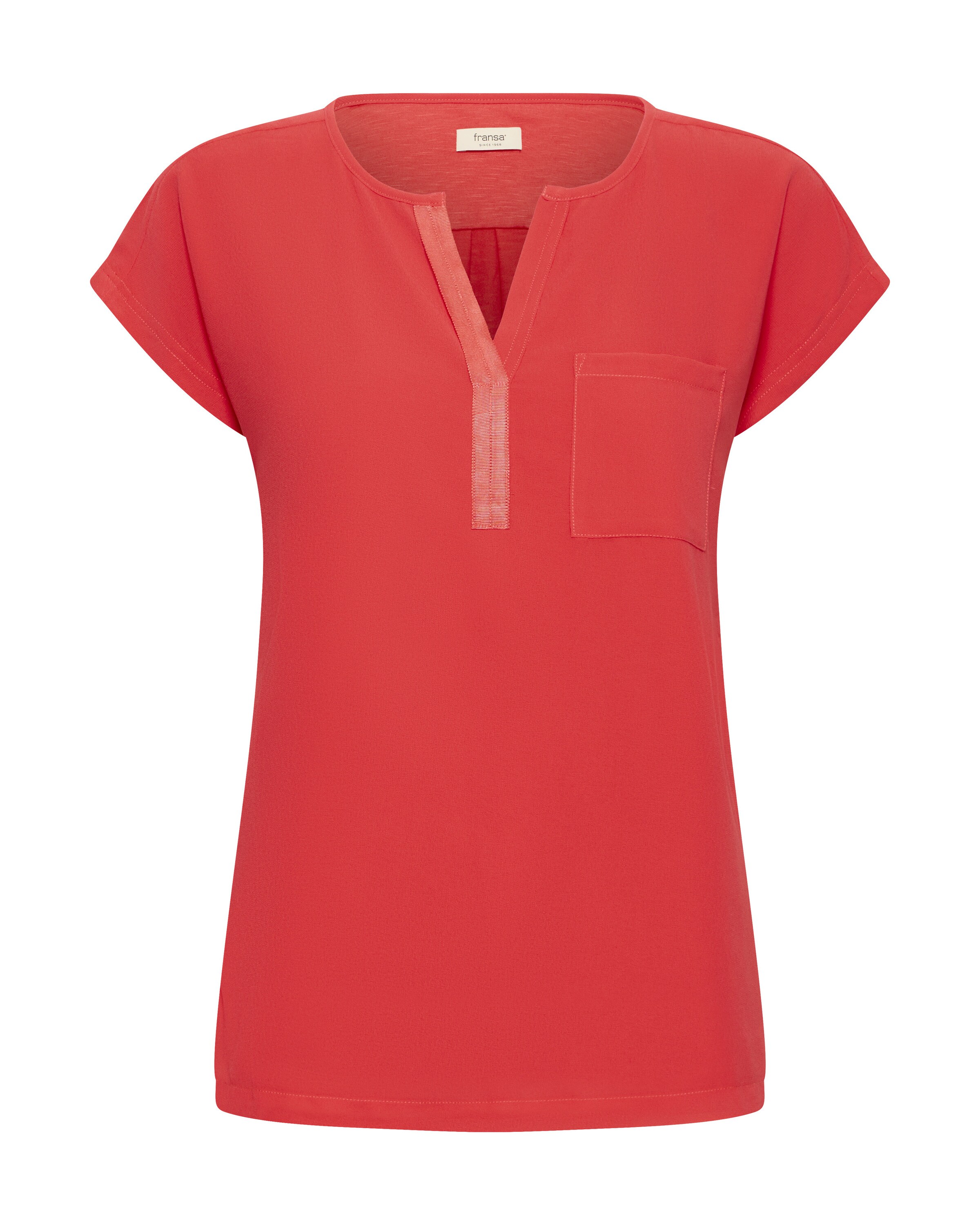 Fransa Shirt in Red: front