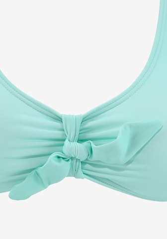 LASCANA T-shirt Bikini in Groen