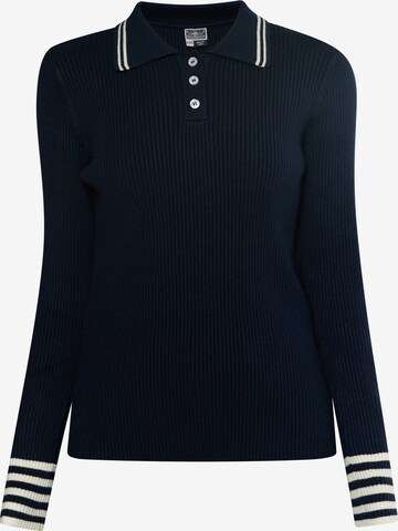 DreiMaster Maritim Sweater in Blue: front