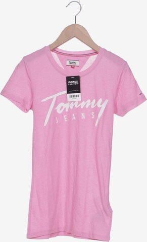 Tommy Jeans T-Shirt XS in Pink: predná strana