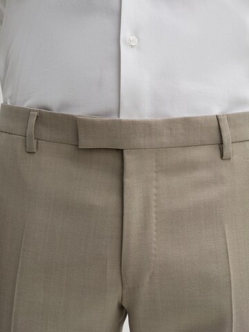 Coupe slim Pantalon à plis 'Blayr' JOOP! en beige