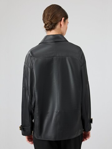 Derimod Between-season jacket 'Rosalin' in Black