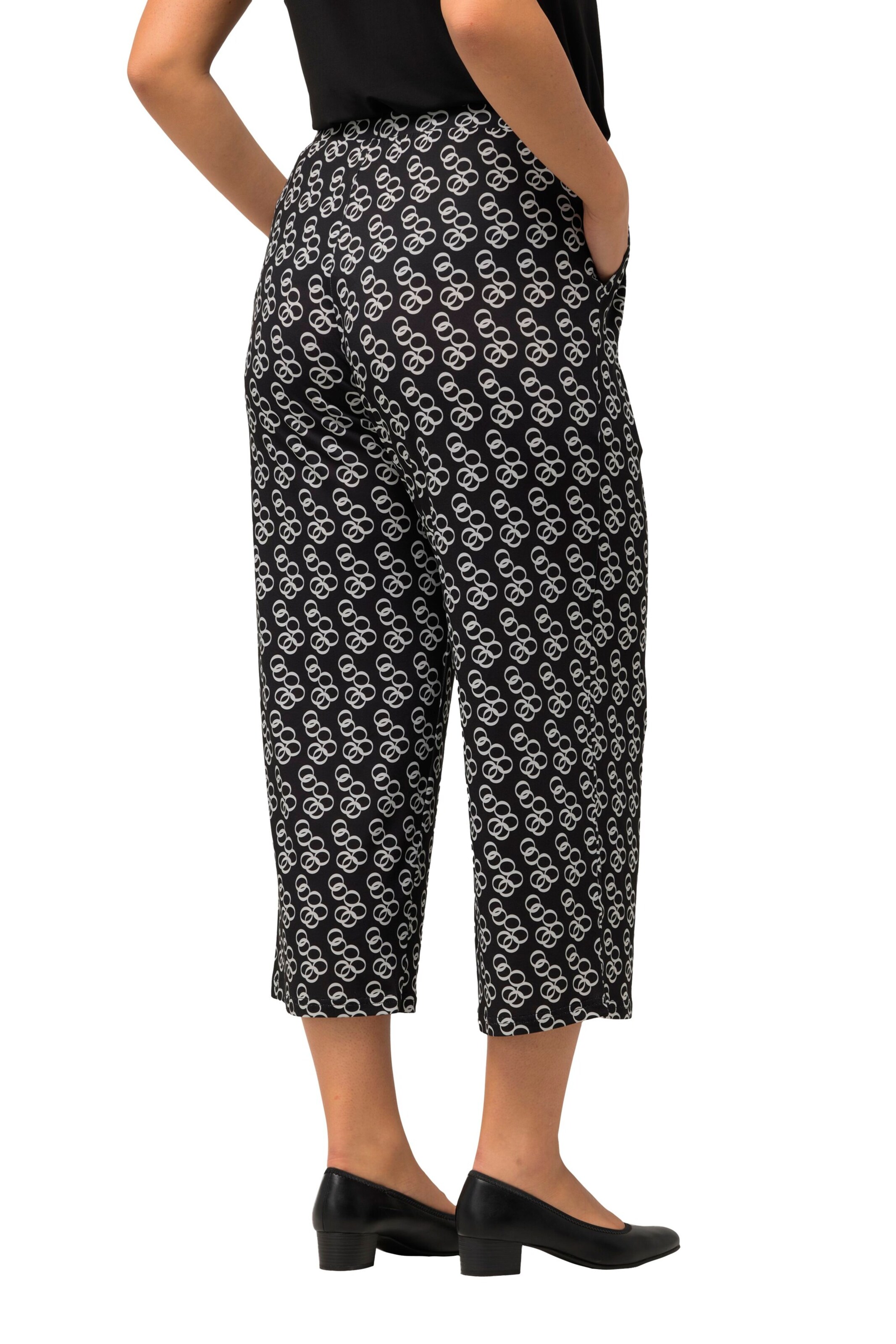 Ulla Popken Regular Broek in Blauw