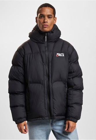 SOUTHPOLE Winter Jacket 'Storm Explorer 1.0' in Black: front