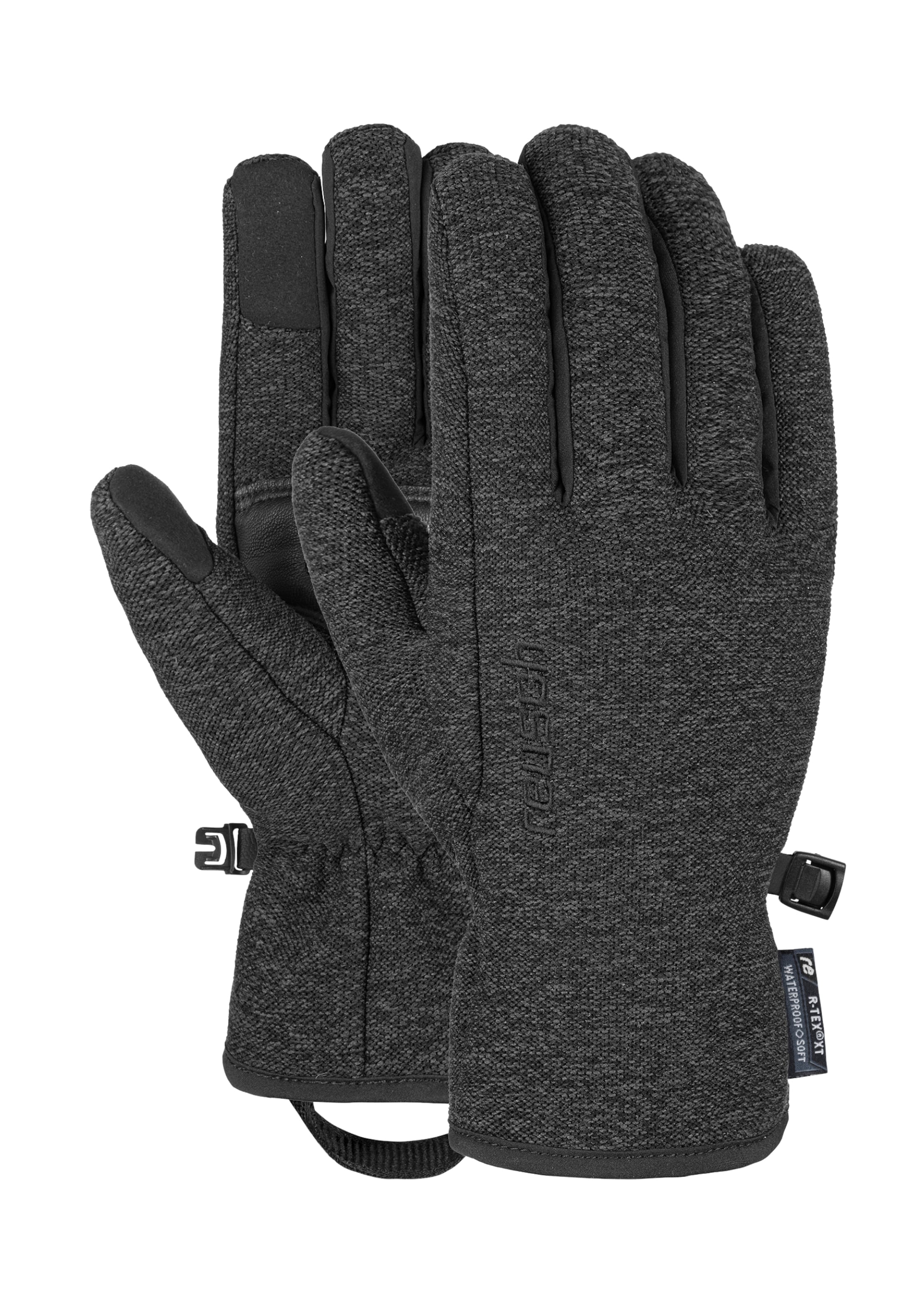 REUSCH Sports gloves 'Poledome' in Grey: front