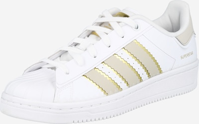 ADIDAS ORIGINALS Sneaker 'Superstar' in gold / weiß, Produktansicht