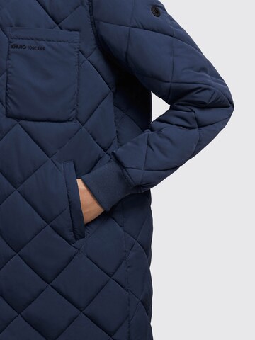 Manteau mi-saison khujo en bleu