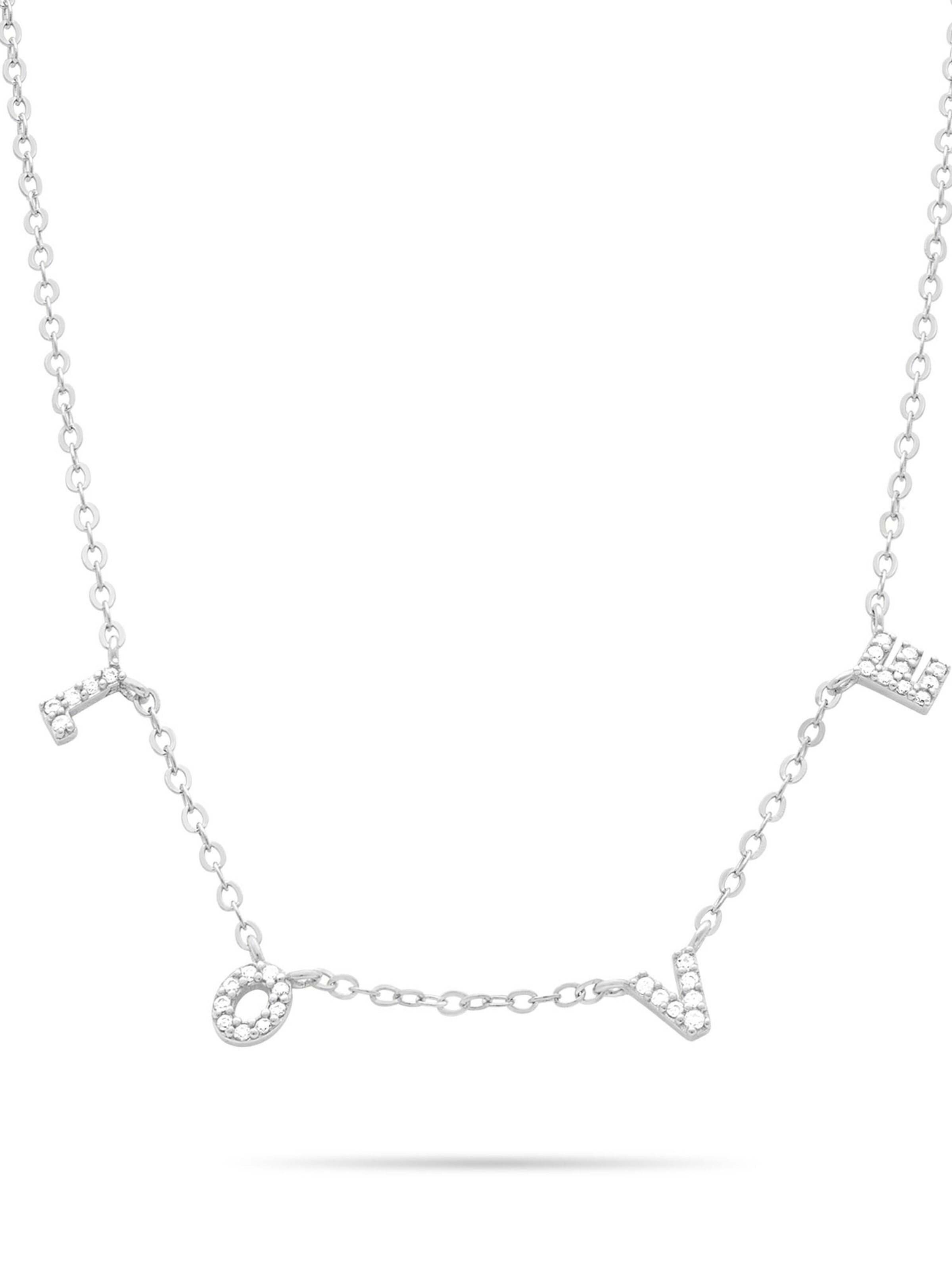 Tamaris Kette 'Silver Love' in Silber