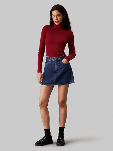 Pull-over Calvin Klein Jeans en rouge